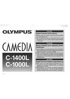 Olympus C 1400 L manual. Camera Instructions.